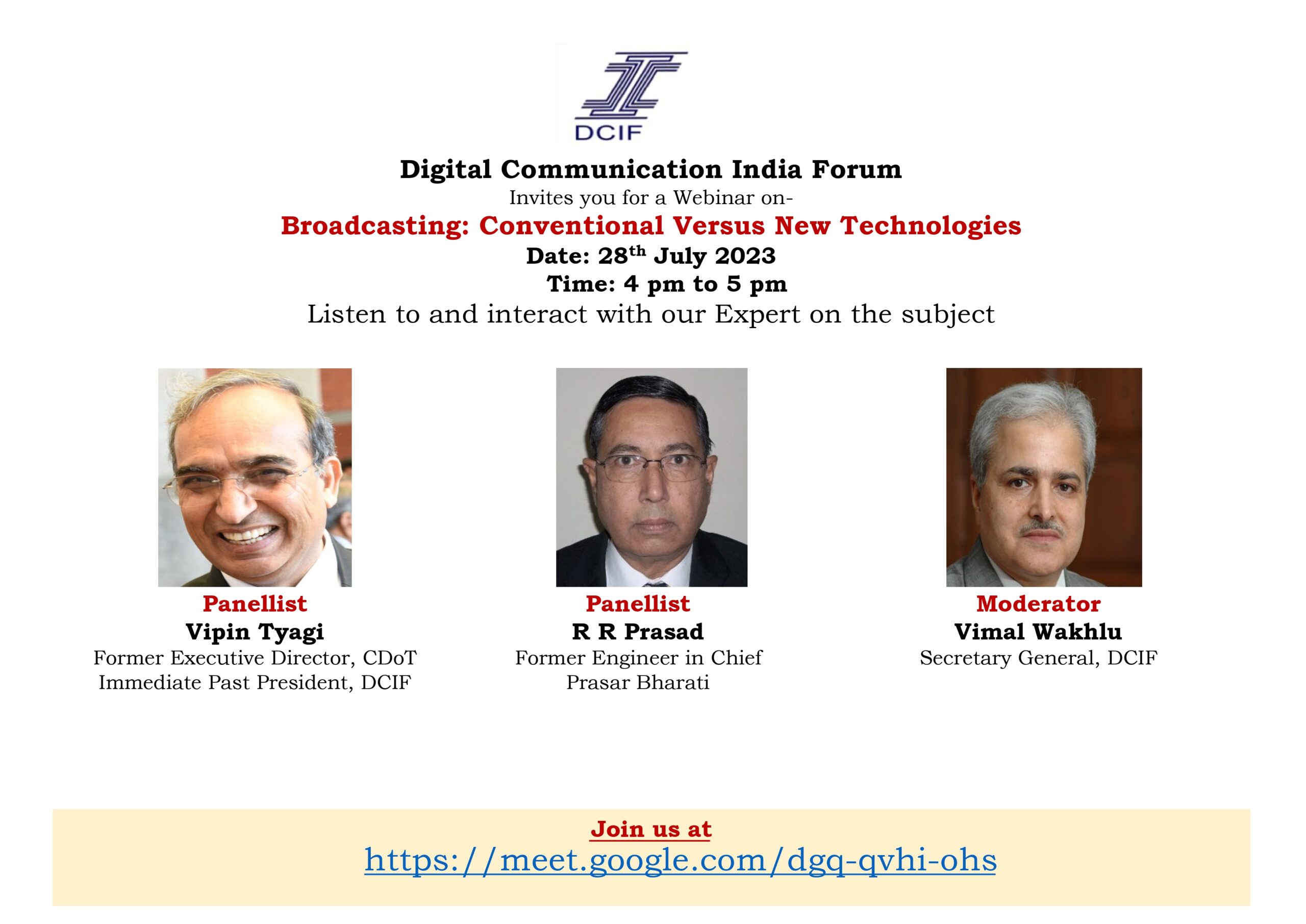 Broadcasting: Conventional Versus New Technologies