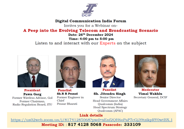 A Peep into the Evolving Telecom and Broadcasting Scenario