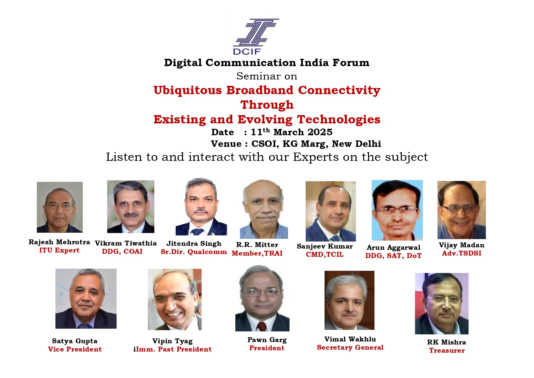 Ubiquitous Broadband ConnectivityThroughExisting and Evolving Technologies